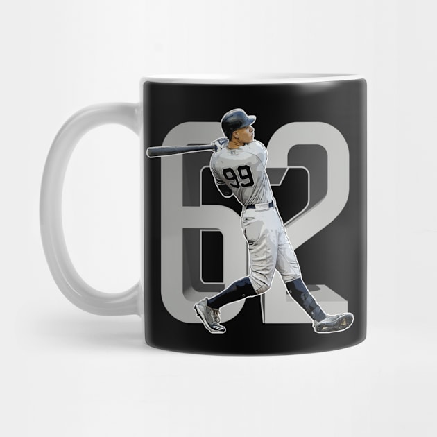 Aaron Judge Home Run Champ 62 Yankees by GAMAS Threads